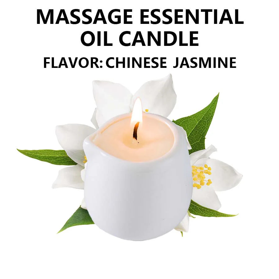 High-Concerned Massage Oil Candle Fruity Scent Hydrating Relaxation