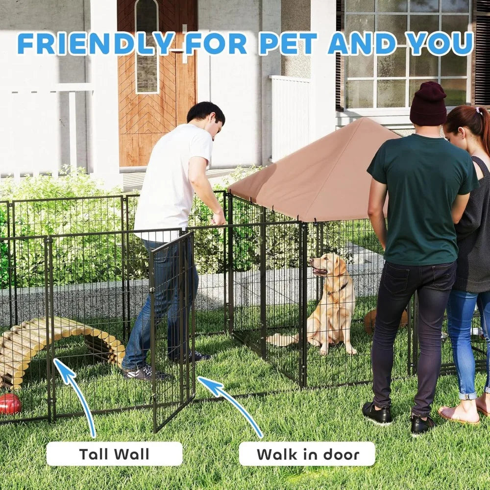 Sturdy Outdoor Dog Kennel For Large Breeds Weatherproof