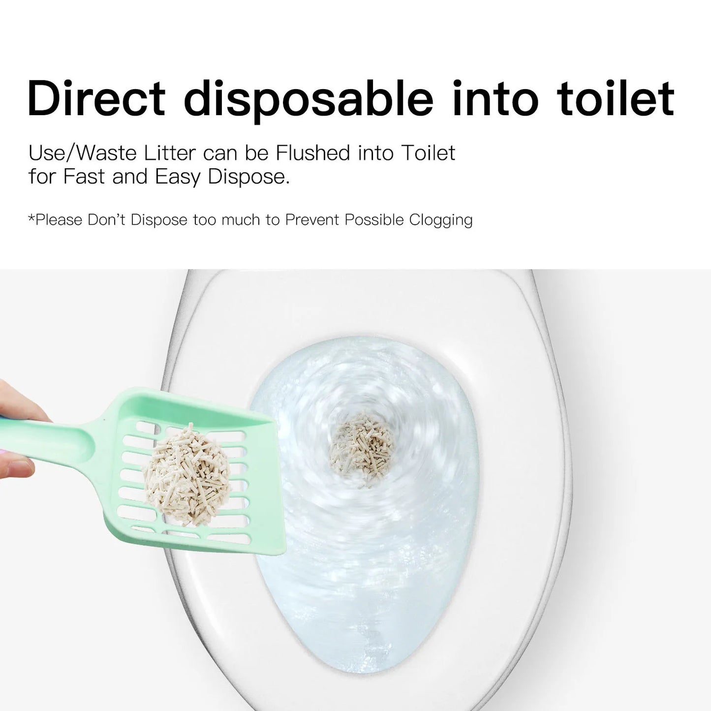 Hign-Concerned Tofu Cat Litter Natural Botanical Dust Free Odor Control