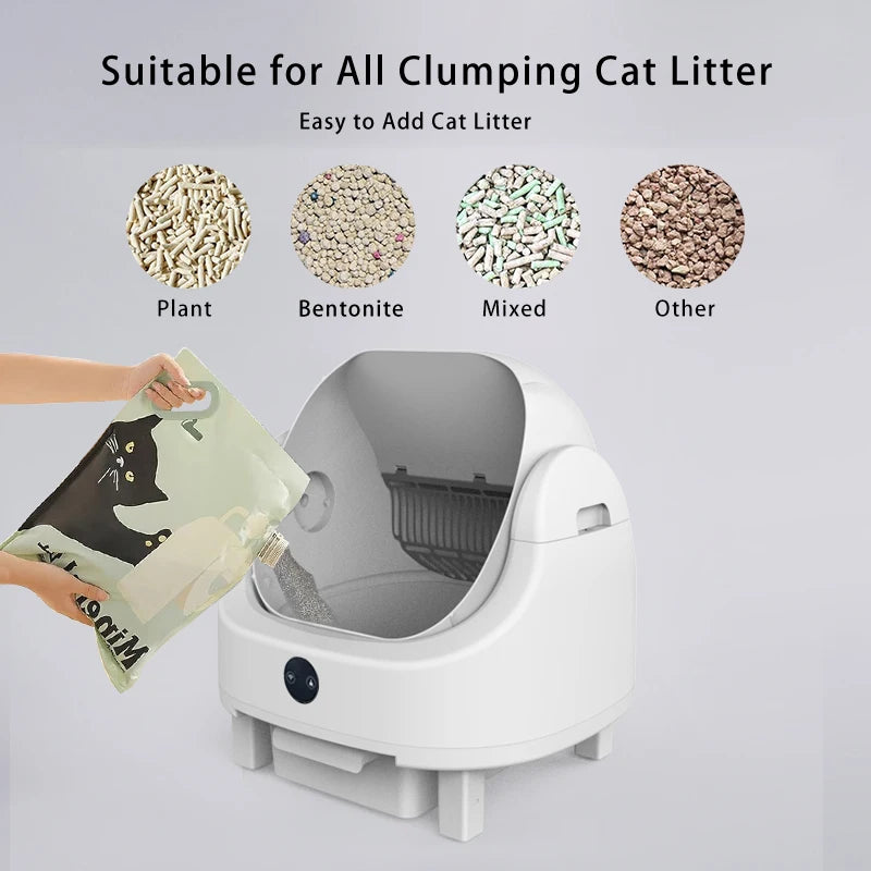 Heybo Auto SelfCleaning Cat Litter Box With App Control