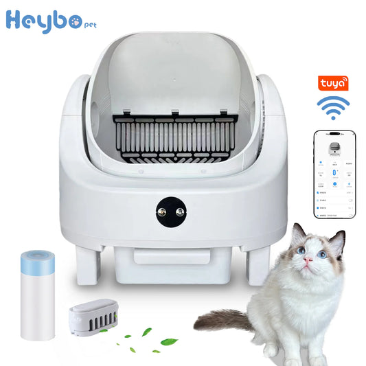 Heybo Auto SelfCleaning Cat Litter Box With App Control