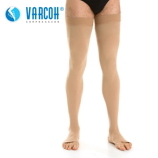VARCOHCN Compression Stockings OpenToe 20 To 30 MmHg Varicose Veins