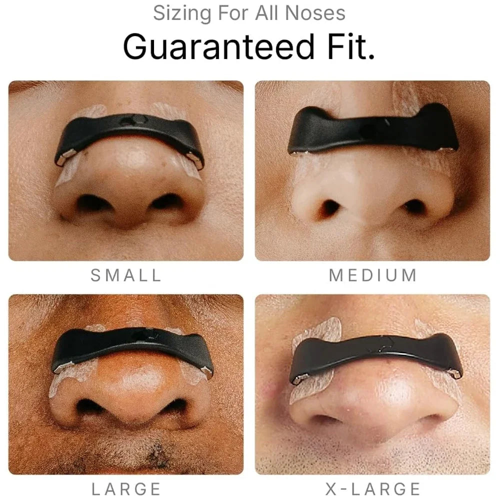 Magnetic nasal band relieves snoring and better breathing/exercise nasal dilator with oxygen promotion technology/gentle，
