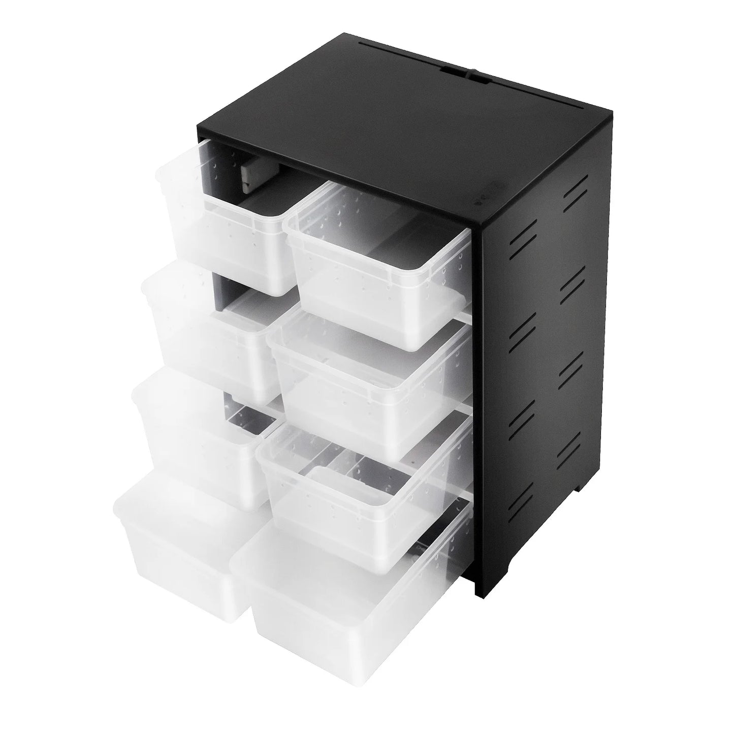 Professional Large Acrylic Reptile Feeding Box Breeding Tank with Ventilation Insect Spider Turtle Lizard Pet Enclosure