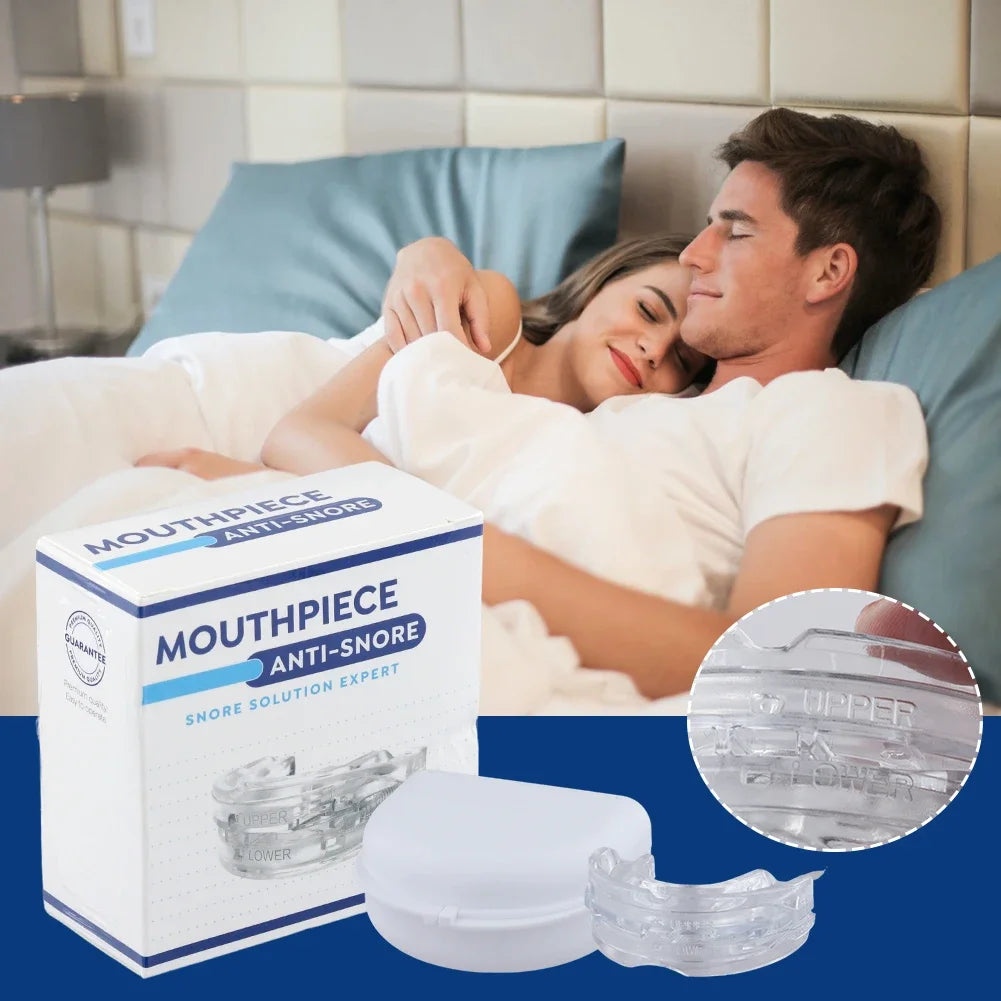 Hign-concerned Anti Snore Mouth Guard With Storage Box