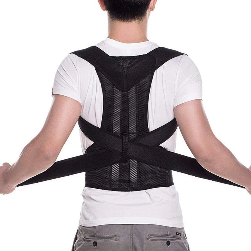 High-concerned Chemical Posture Corrector Back Brace Unisex Adjustable