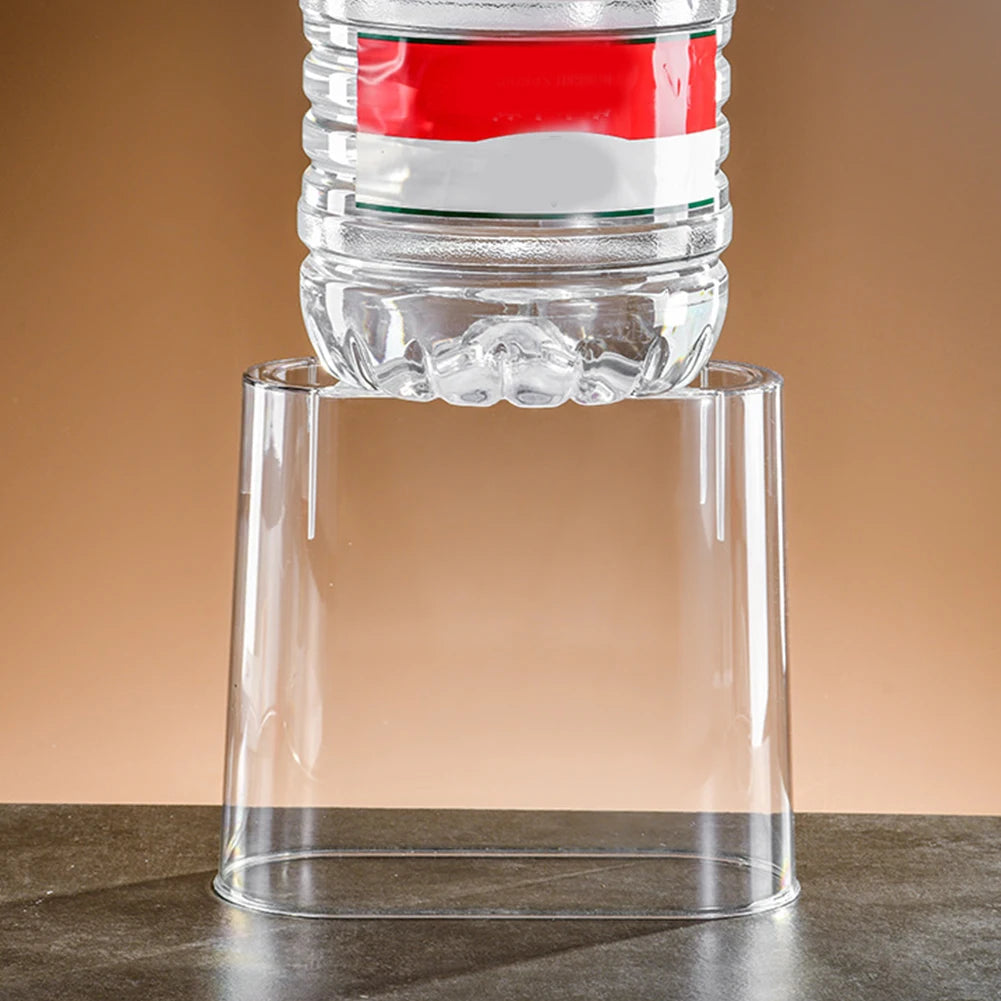 Plastic Clear Table Fish Bowl Hydroponics Desktop Aquarium Aquaponic Soil Cultivation Aquaponic Planter for Home Office Decor