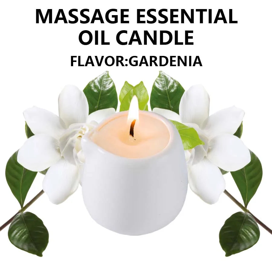 High-Concerned Massage Oil Candle Fruity Scent Hydrating Relaxation