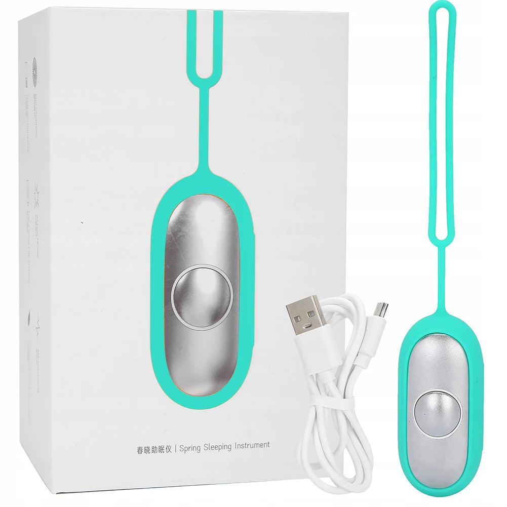 Sleep Aid Machine Focus Attention Handheld Micro-Current Instrument Anxiety Pressure Relief Holding Sleep Device for Fast Asleep
