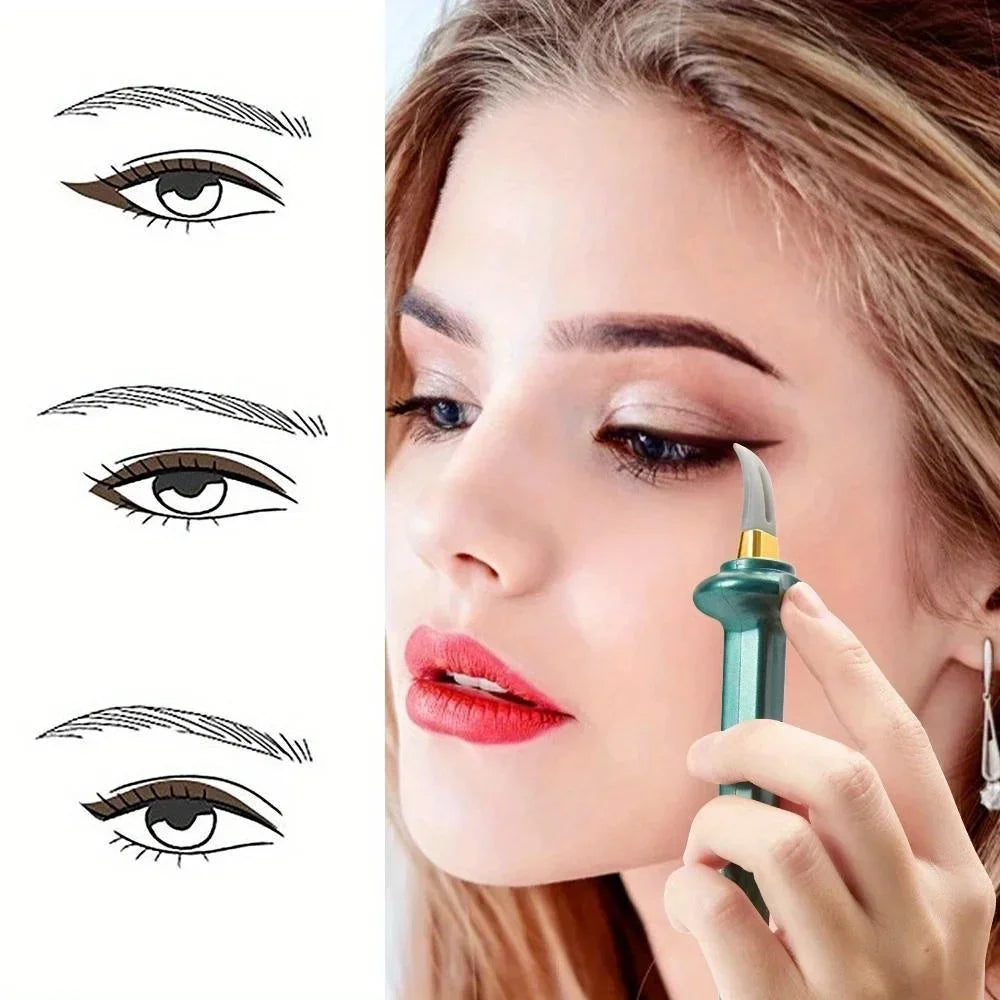 Silicone Eyeliner Tool Stick - Flexible And Precise Pen Tip, Makeup Eyeliner Brush, Assists Eye Makeup, Can Prevent Smudge Beaut