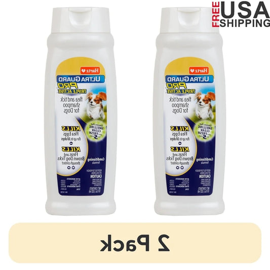 XMSJ UltraGuard Pro Flea Tick Shampoo For Dogs 2 Pack