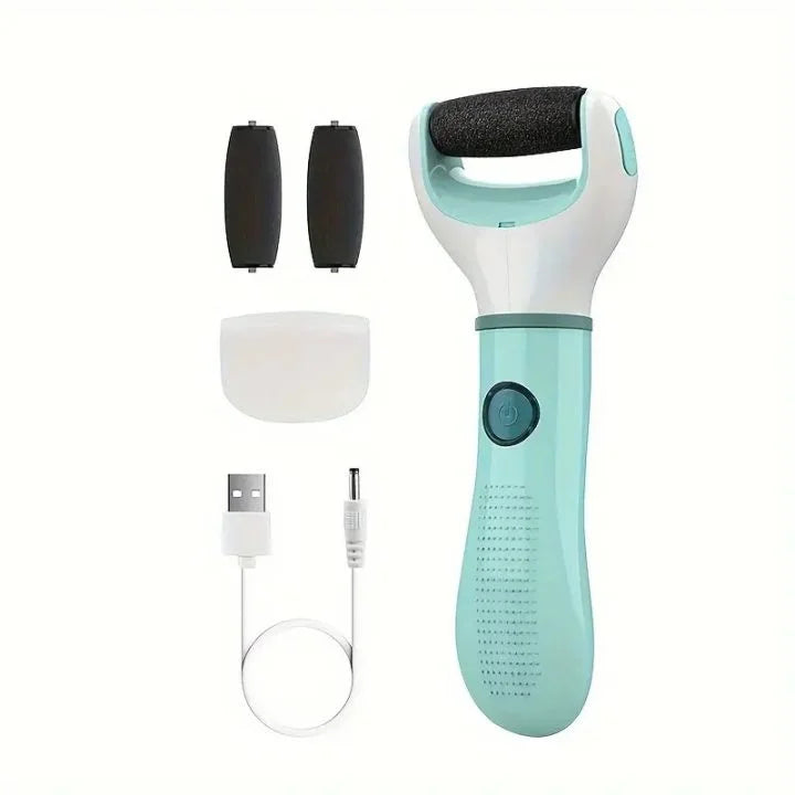 1pc Electric Foot Grinder Auto Wireless Remove Dead Skin Calluses Cracks Hard Cracked skin Pedicure Tool Waterproof Foot Cleaner