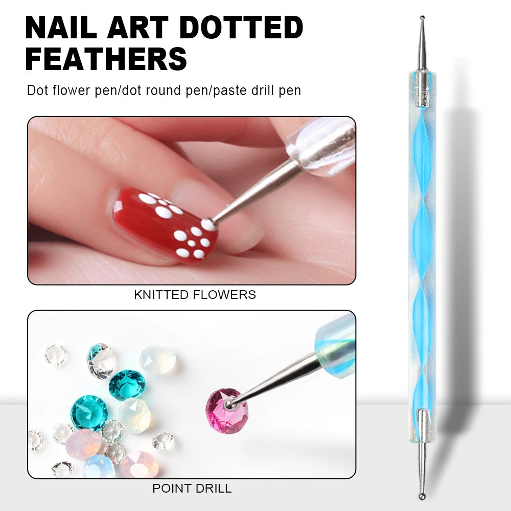 Acrylic Nail Kit for Beginners Acrylic Powder and Liquid Set Professional Nails Acrylic with Brushes Tool for Salon/Home Art DIY