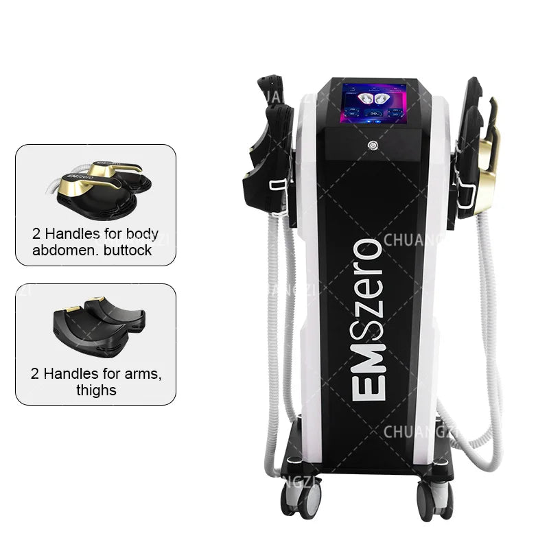 Professional EMSzero HIEMT Muscle Stimulation NEO 6500W RF Machine Body Sculpting Equipment Fat Burning Slimming