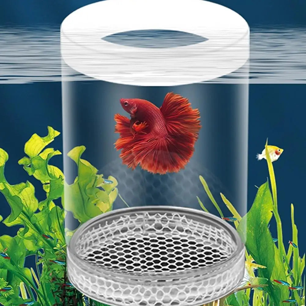 Floating Fish Breeding Isolation Box Fish Tank Hatching Incubator Small Fish Birthing Room Incubator Aquarium Breeder Accessory