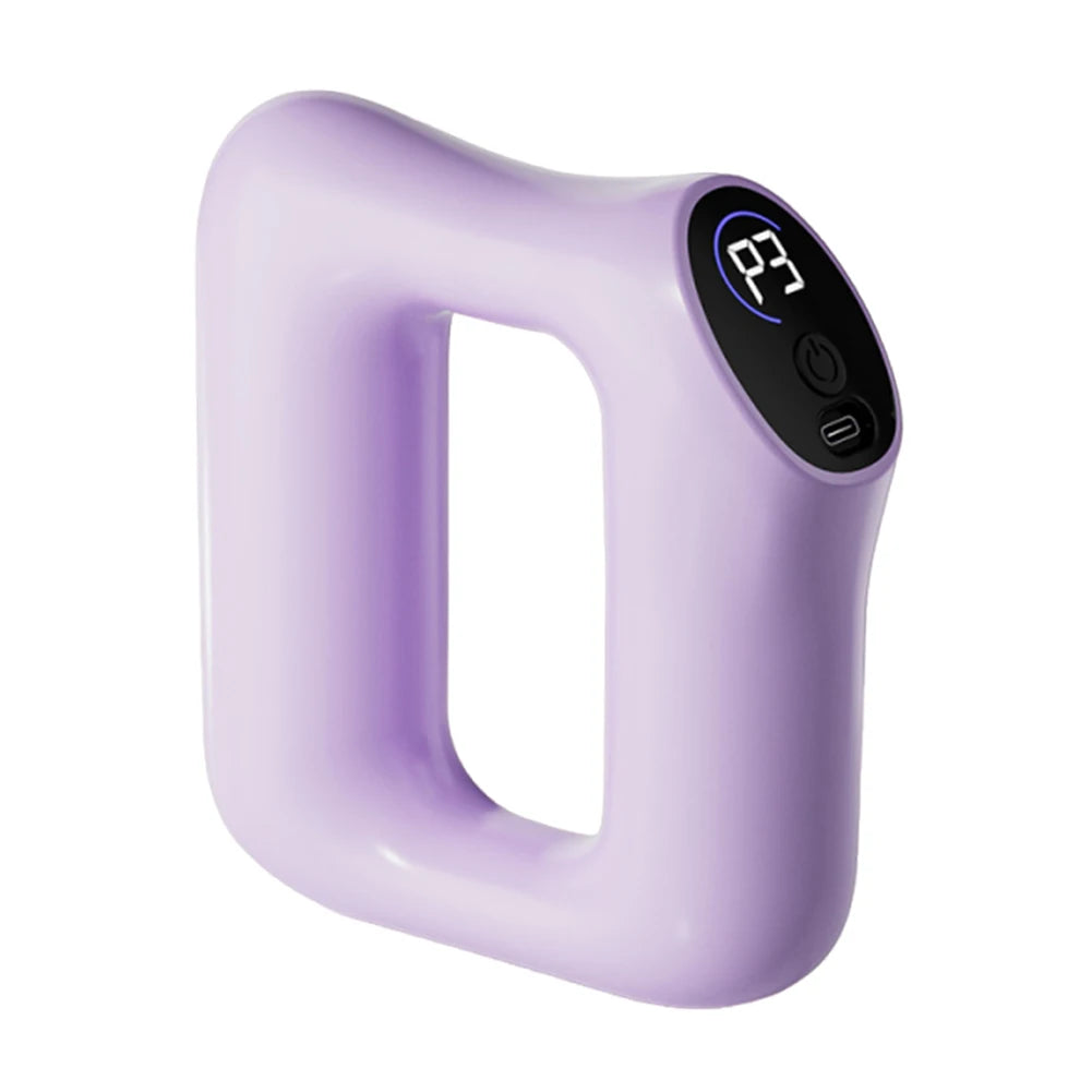 Multifunctional Full-Body Fascia Ring with 5 Modes Deep Tissue Massage Gun Handheld Fascial Ring Massage Ring for Home Gym Use