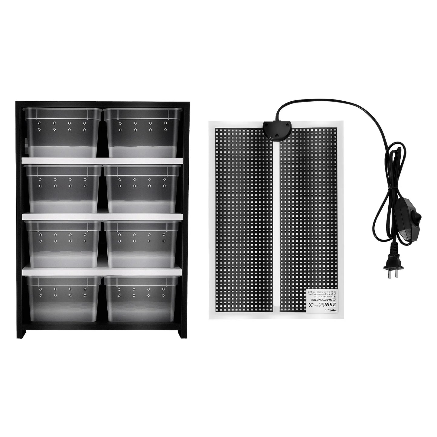 Professional Large Acrylic Reptile Feeding Box Breeding Tank with Ventilation Insect Spider Turtle Lizard Pet Enclosure