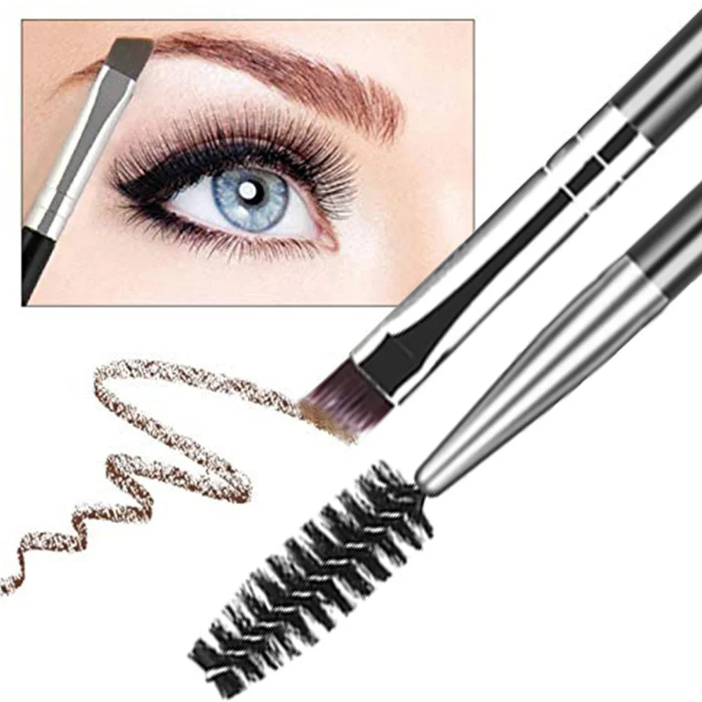 Comb 3/5PCS Eyebrow Brush Set Eyelash Lash Separator Tool Professional Eye Makeup Tools With Eyebrow Trimmer Scissor For Woman