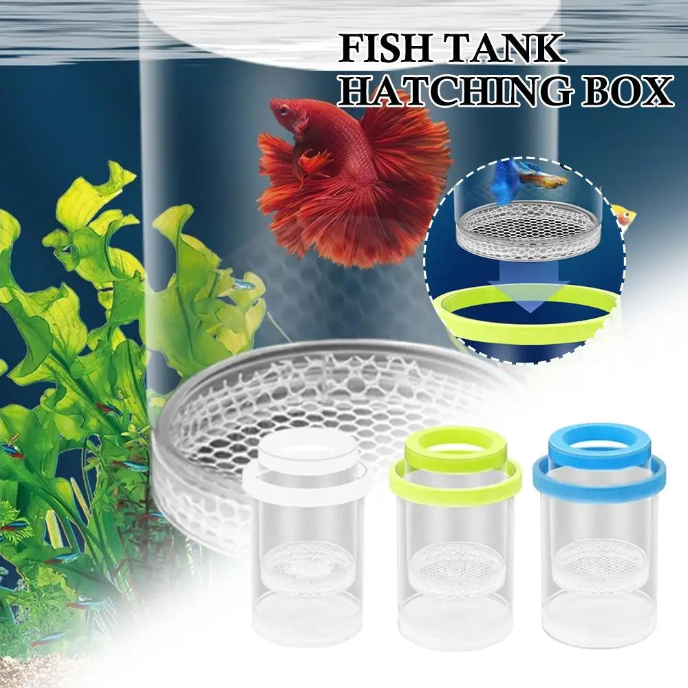 Floating Fish Breeding Isolation Box Fish Tank Hatching Incubator Small Fish Birthing Room Incubator Aquarium Breeder Accessory