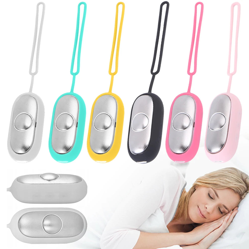 Sleep Aid Machine Focus Attention Handheld Micro-Current Instrument Anxiety Pressure Relief Holding Sleep Device for Fast Asleep