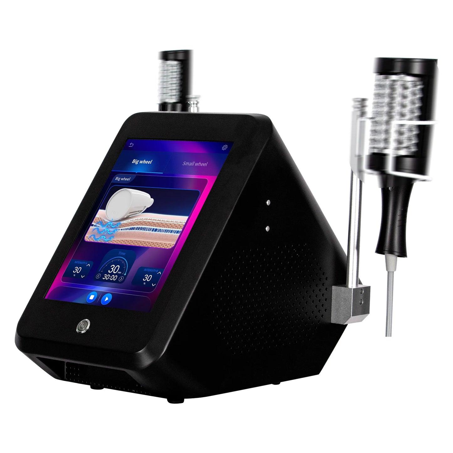 Hi-emt Neo RF Body Sculpt Machine Vacuum Inner Ball Roller Inner Ball Roller Machine 360 Degree Rolling Cellulite