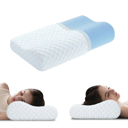 Hcore Neck Contour Memory Foam Pillow Orthopedic For Side Sleepers